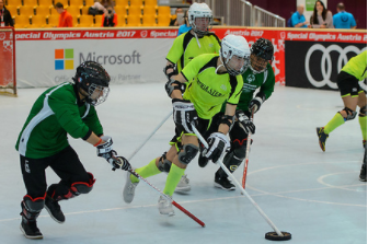 Floor hockey competition