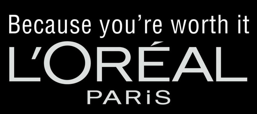 L'Oreal tagline